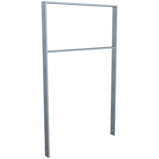 Fahrradanlehnbügel aus Flachstahl