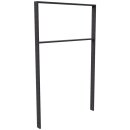 Fahrradanlehnbügel aus Flachstahl in DB 703