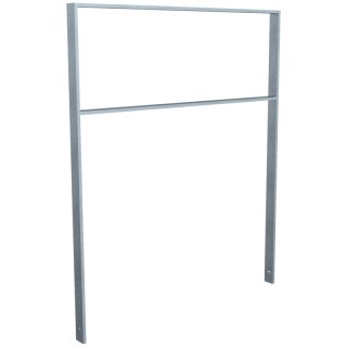 Fahrradanlehnbügel aus Flachstahl