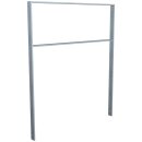 Fahrradanlehnbügel aus Flachstahl