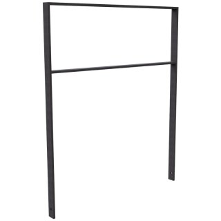 Fahrradanlehnbügel aus Flachstahl in DB 703