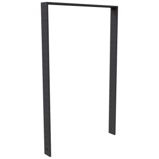 Fahrradanlehnbügel aus Flachstahl in DB 703