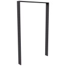 Fahrradanlehnbügel aus Flachstahl in DB 703