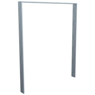 Fahrradanlehnbügel aus Flachstahl