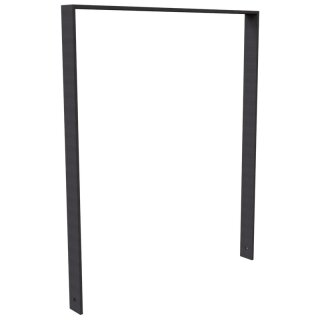 Fahrradanlehnbügel aus Flachstahl in DB 703