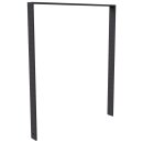 Fahrradanlehnbügel aus Flachstahl in DB 703