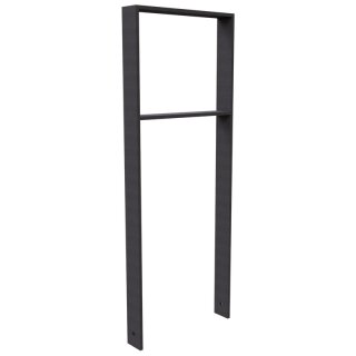 Fahrradanlehnbügel aus Flachstahl in DB 703