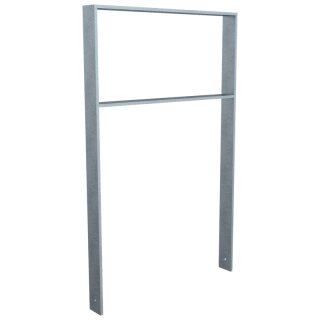 Fahrradanlehnbügel aus Flachstahl