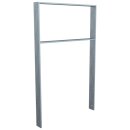 Fahrradanlehnbügel aus Flachstahl