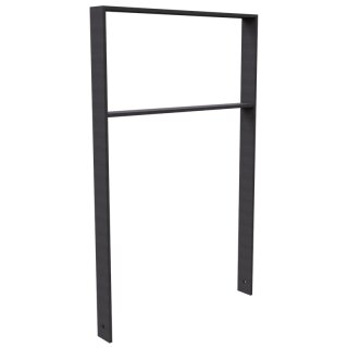 Fahrradanlehnbügel aus Flachstahl in DB 703