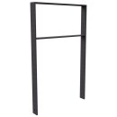 Fahrradanlehnbügel aus Flachstahl in DB 703