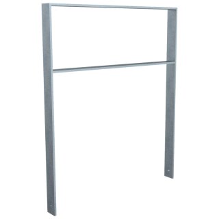 Fahrradanlehnbügel aus Flachstahl