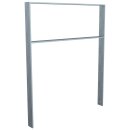 Fahrradanlehnbügel aus Flachstahl