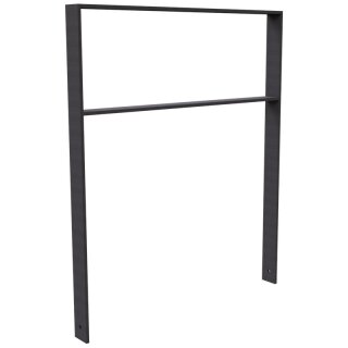 Fahrradanlehnbügel aus Flachstahl in DB 703