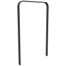 Fahrradanlehnbügel aus Flachstahl in gebogener...