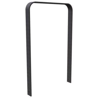 Fahrradanlehnbügel aus Flachstahl in gebogener Ausführung in DB 703