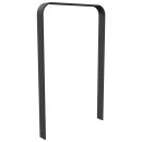 Fahrradanlehnbügel aus Flachstahl in gebogener...