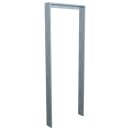 Fahrradanlehnbügel aus Flachstahl mit Unterzug