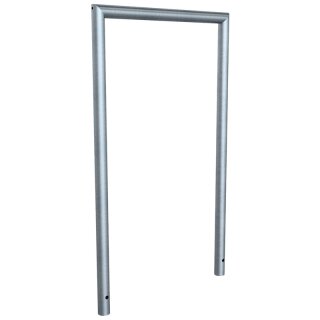 Fahrradanlehnbügel aus Stahlrohr