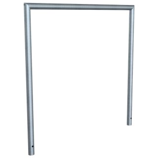 Fahrradanlehnbügel aus Stahlrohr