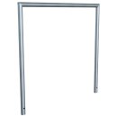 Fahrradanlehnbügel aus Stahlrohr