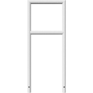 Fahrradanlehnbügel aus Stahlrohr