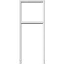 Fahrradanlehnbügel aus Stahlrohr