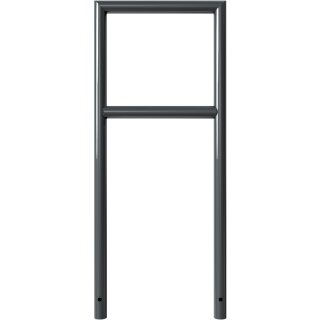 Fahrradanlehnbügel aus Stahlrohr in DB 703