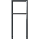 Fahrradanlehnbügel aus Stahlrohr in DB 703