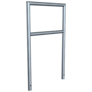 Fahrradanlehnbügel aus Stahlrohr