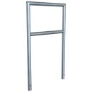 Fahrradanlehnbügel aus Stahlrohr