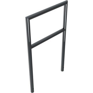 Fahrradanlehnbügel aus Stahlrohr in DB 703