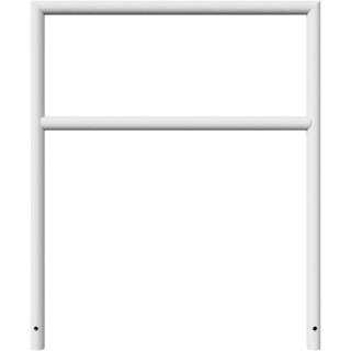 Fahrradanlehnbügel aus Stahlrohr