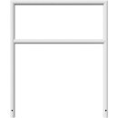 Fahrradanlehnbügel aus Stahlrohr