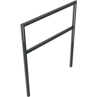 Fahrradanlehnbügel aus Stahlrohr in DB 703