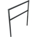 Fahrradanlehnbügel aus Stahlrohr in DB 703