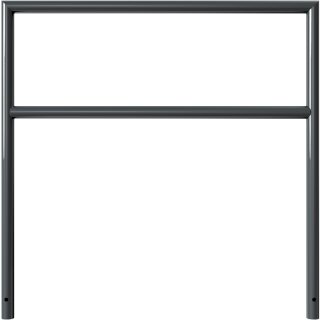 Fahrradanlehnbügel aus Stahlrohr in DB 703