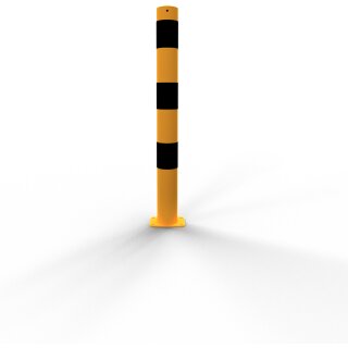 Stahlrohrpoller Ø 89 mm gelb/schwarz