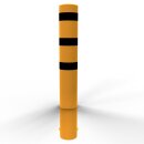 Stahlrohrpoller Ø 273 x 5 mm gelb/schwarz