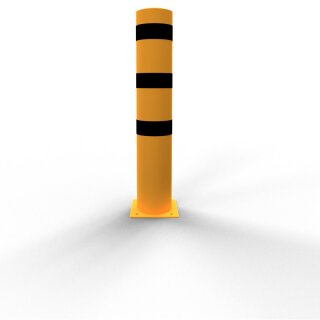 Stahlrohrpoller Ø 273 mm gelb/schwarz