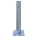 Stahlrohrpoller Ø 152 mm, Neigbar, verzinkt