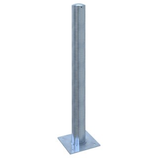 Stahlrohrpoller Ø 152 mm, Neigbar, verzinkt