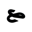 Verbindungsglied für Kette aus Stahl schwarz...