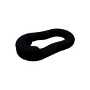 Verbindungsglied aus Stahl, schwarz beschichtet