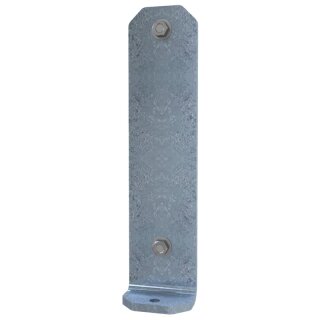 Endstütze für Schrammboardsystem, Länge: 250 mm