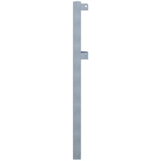 Endpfosten Stahlrohr 70 x 70 mm, verzinkt