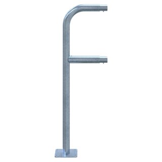 Endpfosten Stahlrohr Ø 48 mm, verzinkt