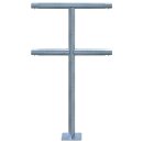 Mittelpfosten Stahlrohr Ø 48 mm, verzinkt