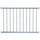 Schuttzaungitter Stahlrohr, Länge 1500 mm