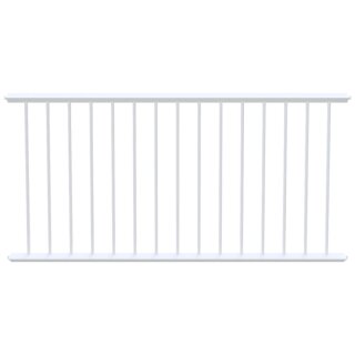 Schutzzaungitter Stahlrohr, Länge 2000 mm, Weiß